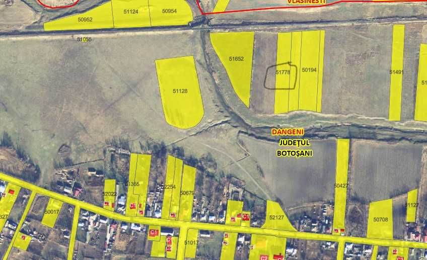 Teren agricol Dângeni / Vlăsinești