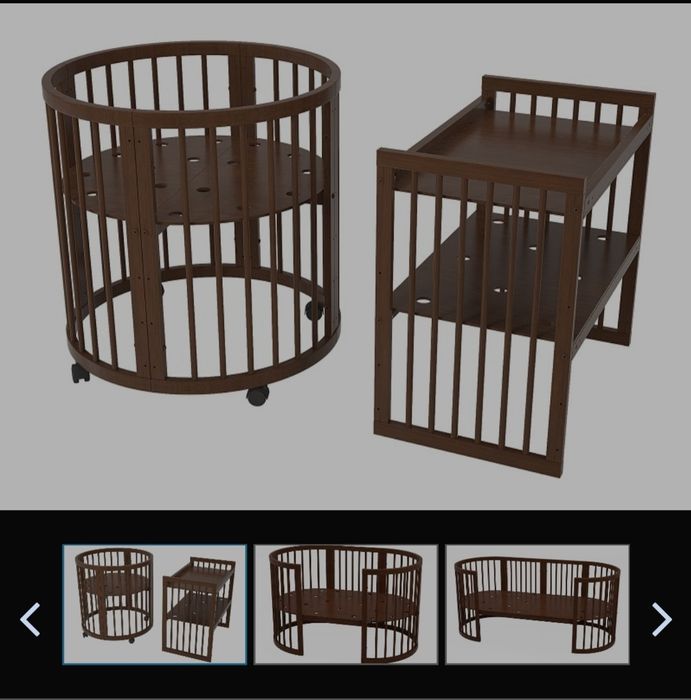 Детская кроватка трансформер 8 в 1