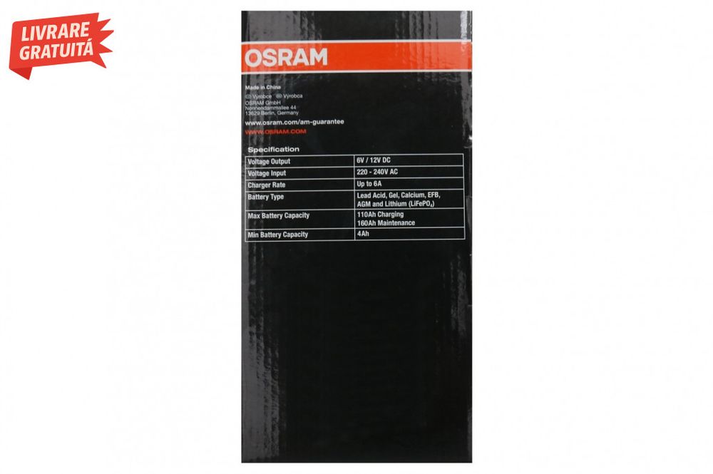 Redresor auto Osram BATTERYcharge 906 OEBCS906