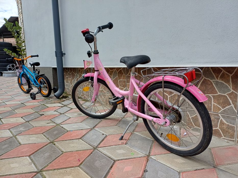 Bicicleta de copii PUKY cu roti de 18 inch si cadru din aluminiu