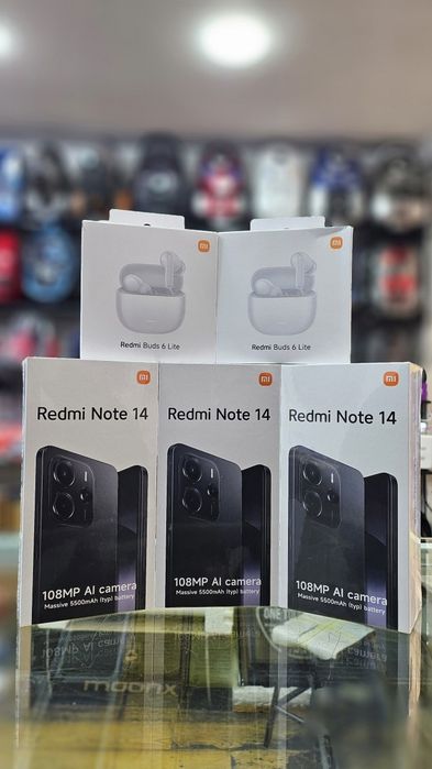Redmi Note 14 256gb Naqt va Nasiya BTS dostavka tekin