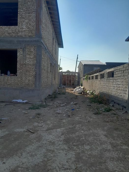 Кибрайда янги курилган участка