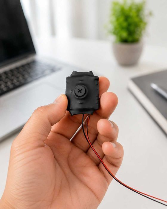 Camera video 5G în nasture + casca japoneză