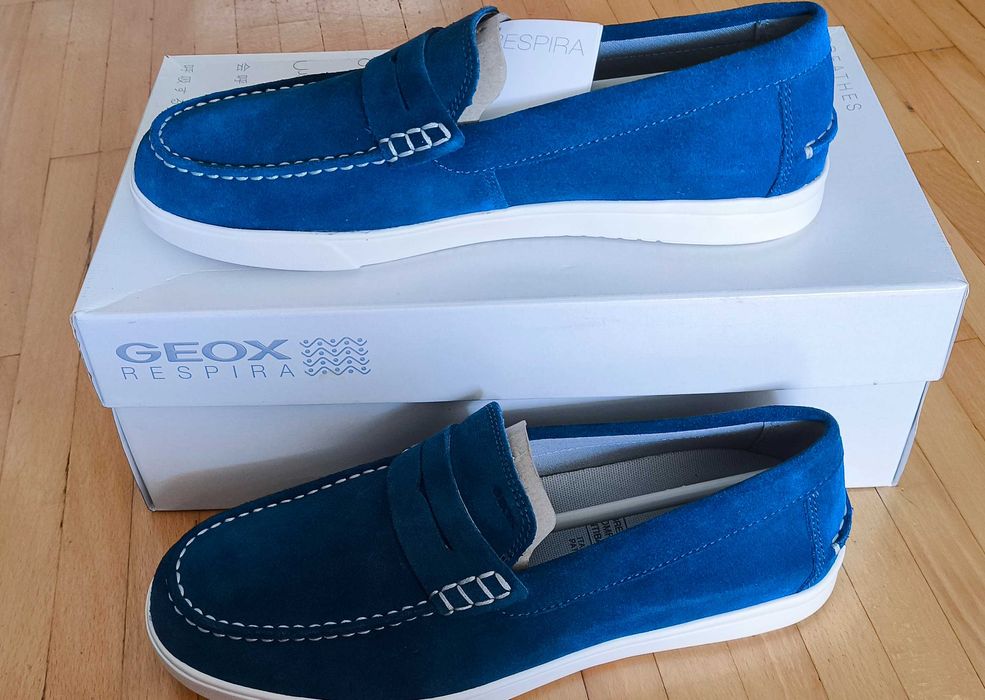 Geox mocasini piele