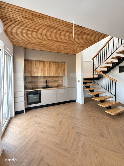 Penthouse cu terasa generoasa si finisaje premium