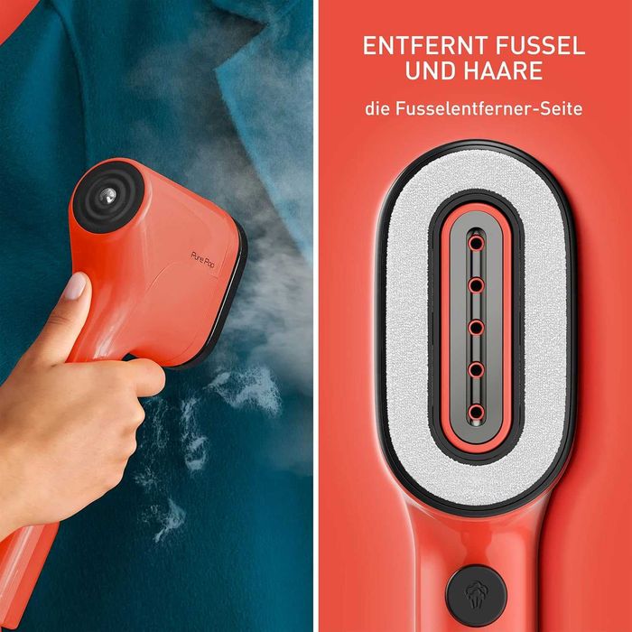 Парна четка Tefal DT2022 Pure Pop | 1300 W | Резервоар за вода 70 мл | Премахва до 99,99% от вируси/бактерии/микроби | Бързо нагряване |