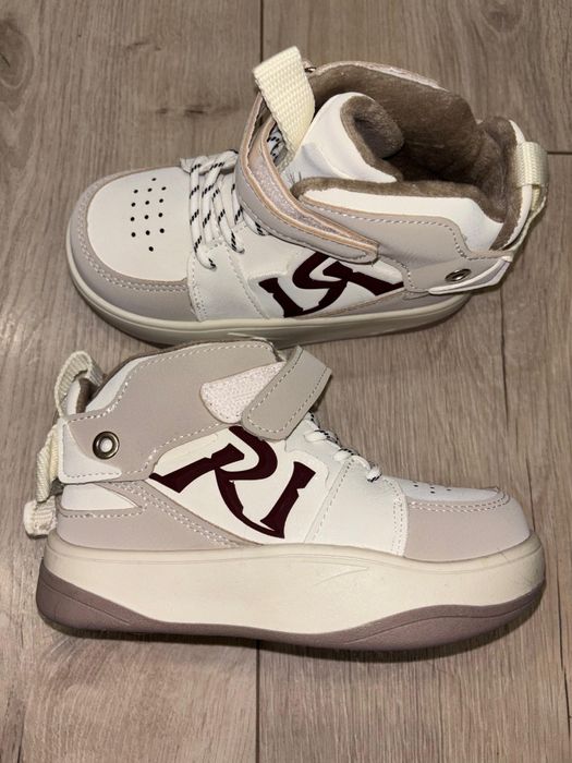 Кроссовки-кеды на флисе