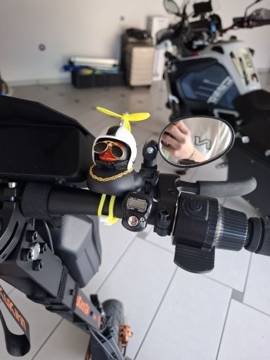 Светещо пате за кола – подарък 2 малки патенца