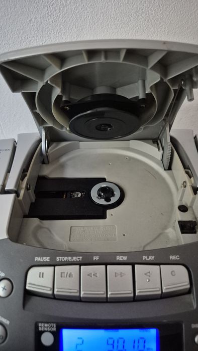 JVC RC-EX36S, MP3 Stereo Radio Cassette Recorder Tuner/CD/Tape