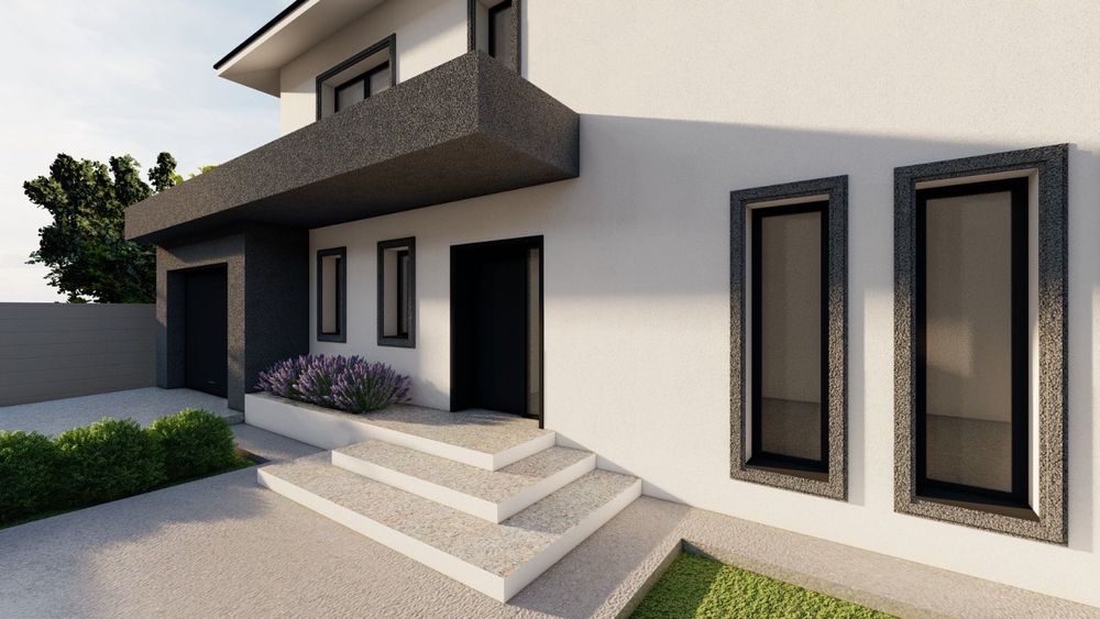 Casa de vanzare in rosu/ CIHEI