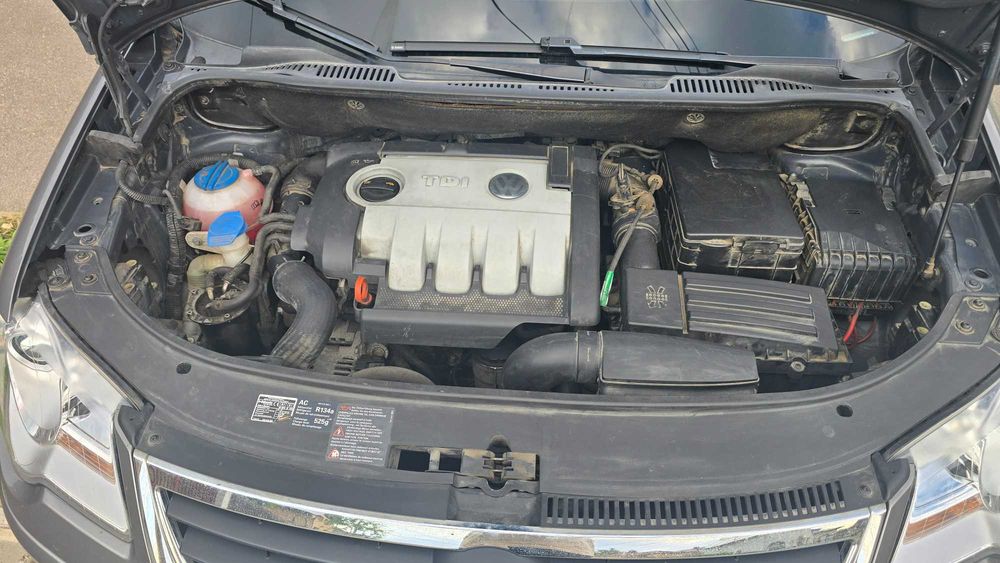 VW Touran 2007, motor 1.9 TDI, 7 locuri, unic proprietar