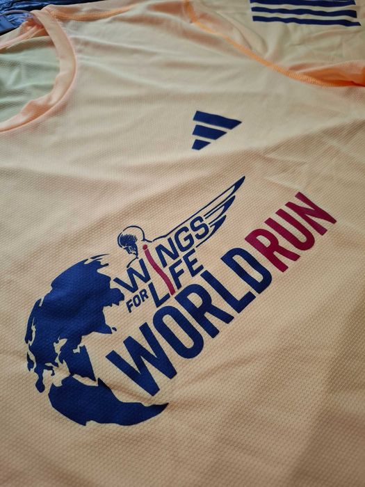 АДИДАС Wings for Life -World Run Мъжка тениска/Adidas, Размер М и L