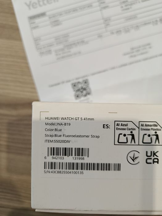 Часовник Huawei watch gt5 blue