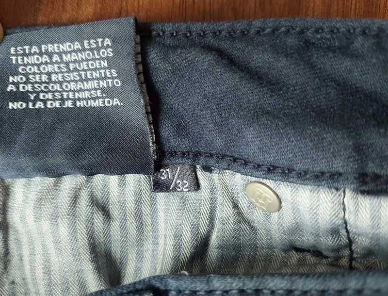 Blugi Tommy Hilfiger, slim fit, mărimea 31/32, navy blue