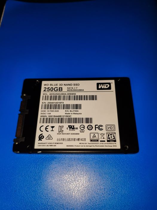 Продам SSD 250 GB