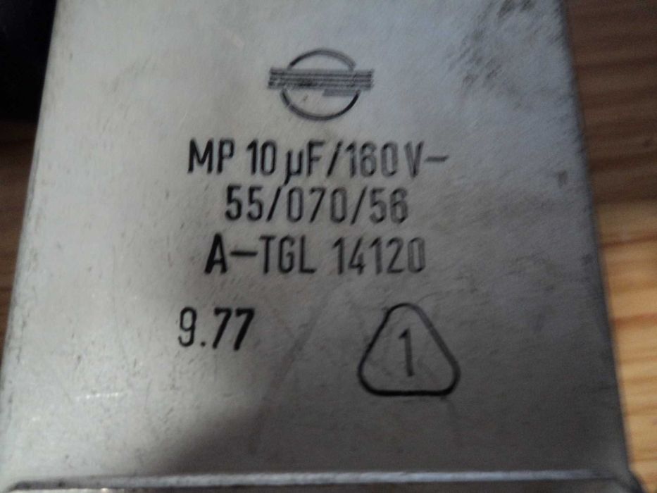 Condensatori audio, hartie in ulei germania