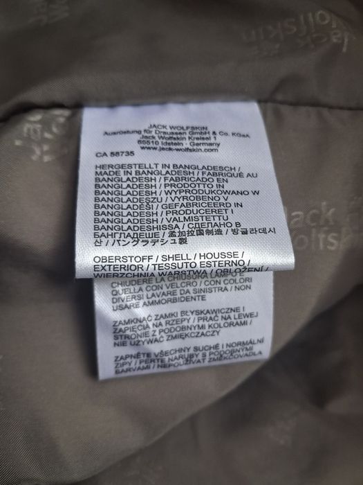 Яке Jack Wolfskin