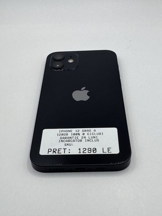 Iphone 12 128GB 100% Grad A Garantie Rate zonemag.ro