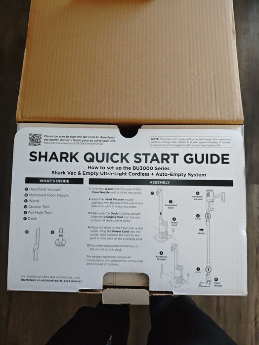 Прахосмукачка shark cordless clean