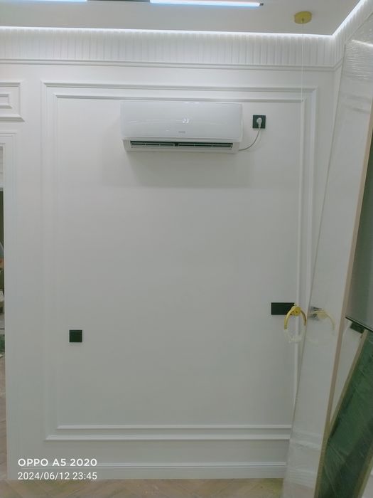 Установка кондиционер кандер кондёр