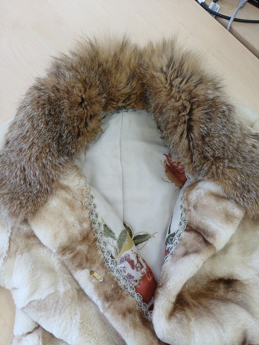 Шуба норковая стильная!