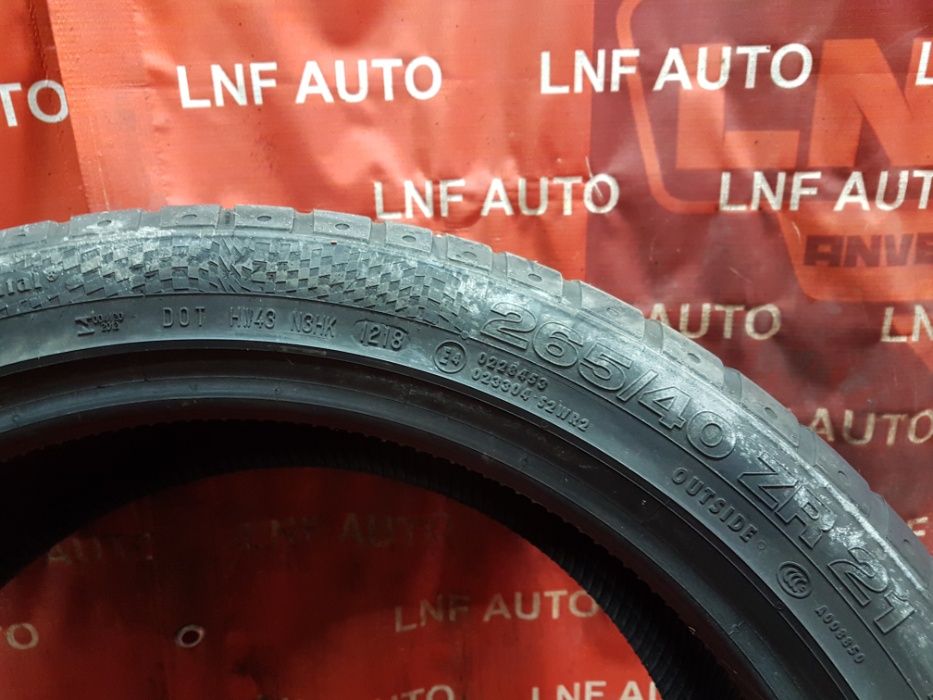 1 Anvelopa de VARA - 265/40/21 - Continental - 7.56 MM - DOT 1218 !