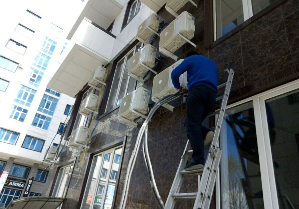 Konditsioner o‘rnatish “kalit topshirish” asosida, saranjom va toza