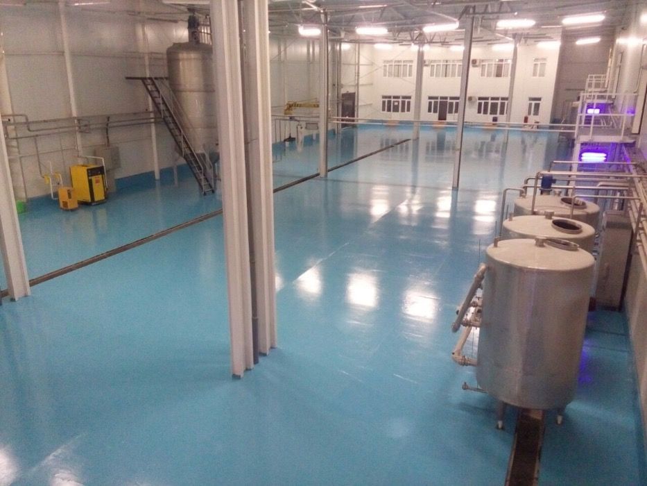 Промышленные полы , полиуретановые полы , Стяжка, топпинг , полировка