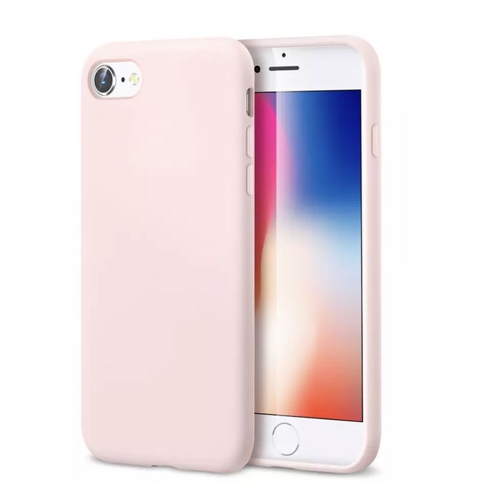 Husa G CASE Alcantara Silicon Interior Catifea Iphone 7 8 SE PLUS 16E 17E