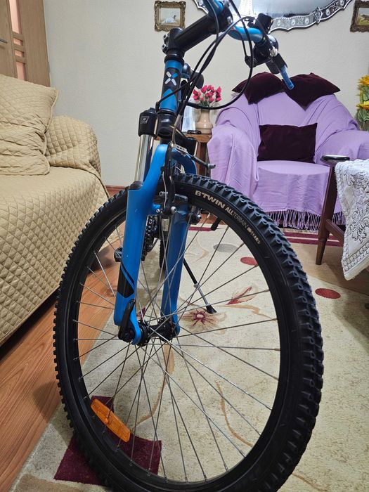 Bicicleta copii, Rockrider 500, 18 viteze, stare foarte buna. Roti 24