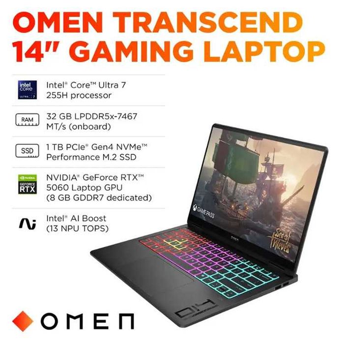 HP OMEN Transcend 14" OLED