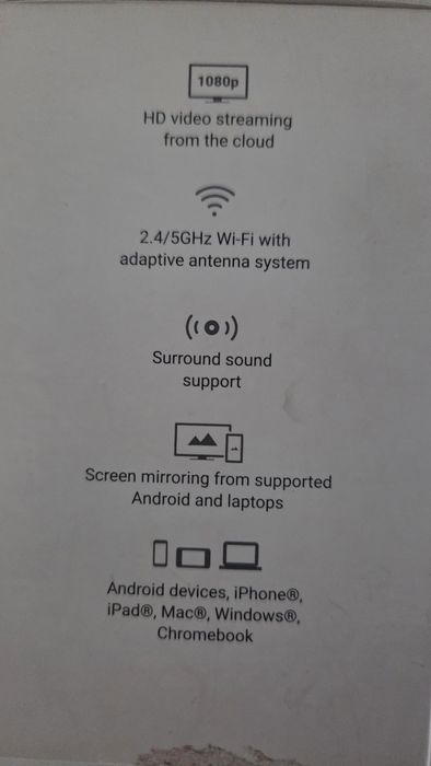 Miracast MiraScreen Google Chromecast