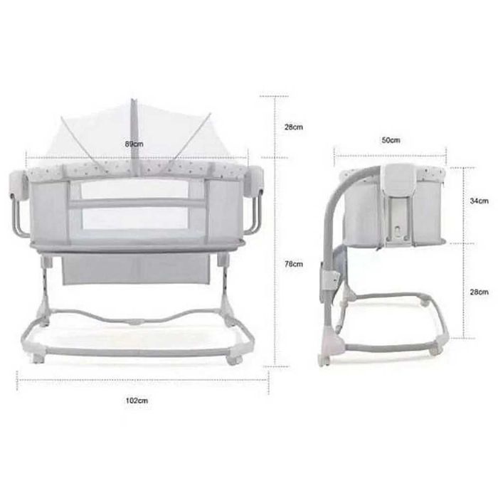 Приставная кроватка колыбель 3в1Mastela ЛЮЛЬКА NEW! Belanchak,Беланчак