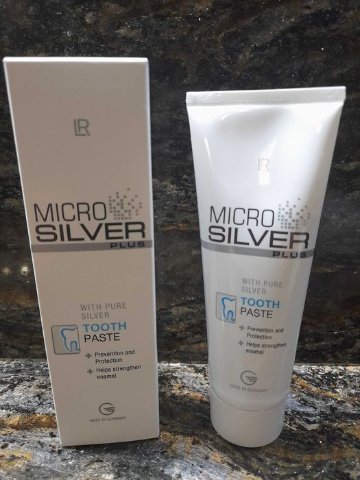 LR Microsilver-Паста за зъби със сребро-чувствителни и кървящи венци