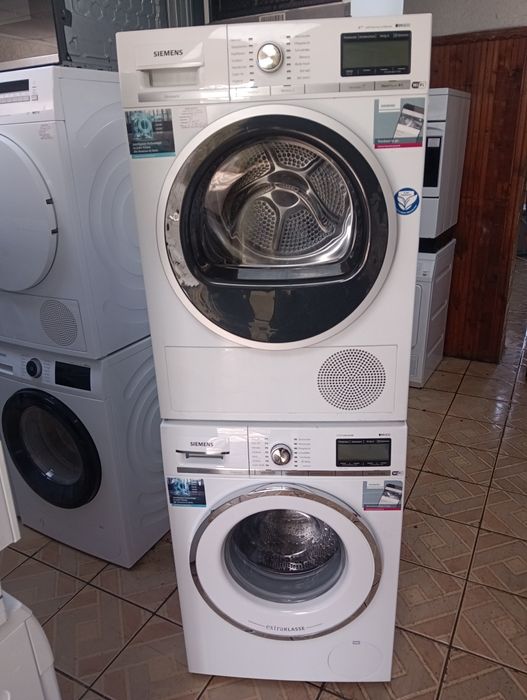 Комплект пералня и сушилня Siemens IQ800 WI-FI Made in GermanyГаранция