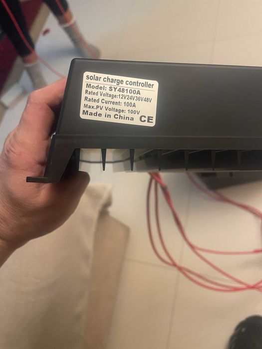 Sistem solar complet 12V – camping / rulota / backup – ca nou