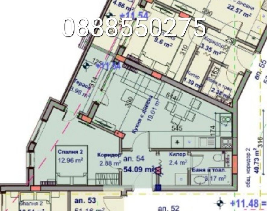 Продава се Двустаен апартамент в Варна, Трошево - 63 кв.м за 1318 €/кв.м - Снимка #2