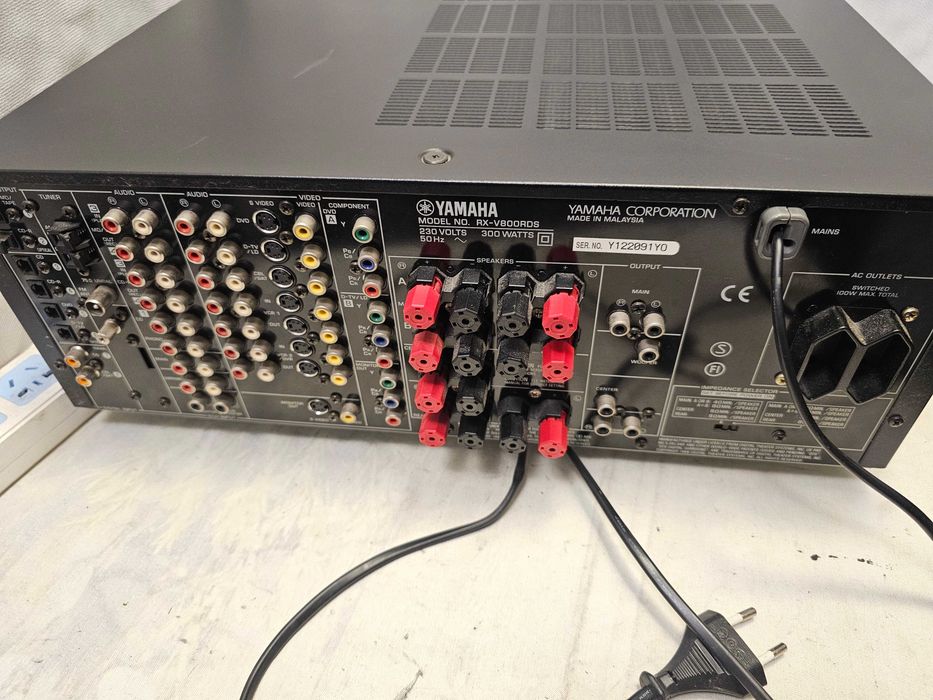 Receiver Audio-Video Yamaha RX-V800RDS - High-End Natural Sound - 5.1