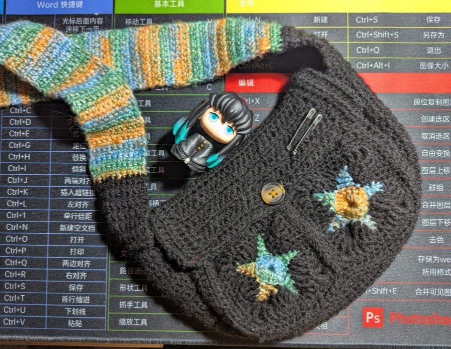 Вязаная сумка. (на заказ)