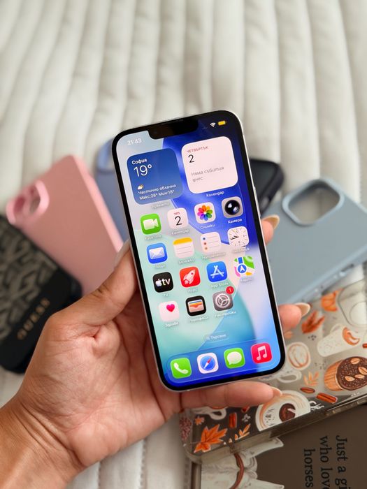 iPhone 14 256GB лилав