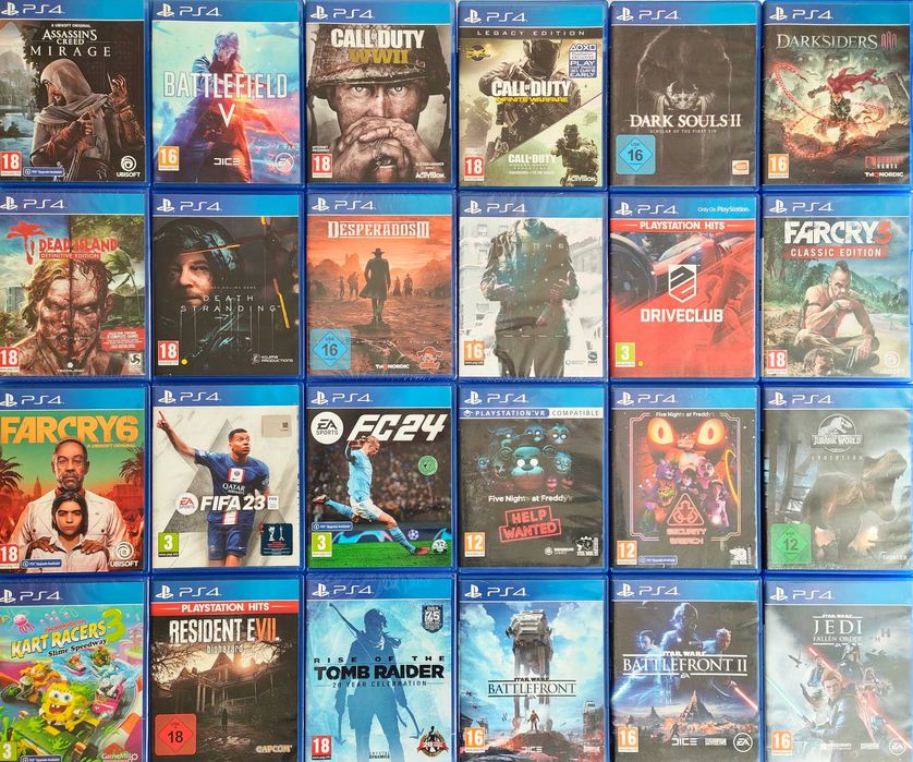 НОВИ Игри за PlayStation 4 PS4 ПС4 PlayStation 5 PS5 ПС5 Плейстейшън!!