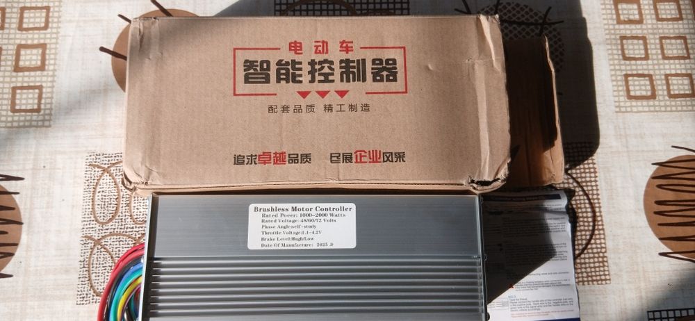 Контролер 2000W 48V 60V за електрически велосипед, тротинетка, скутер