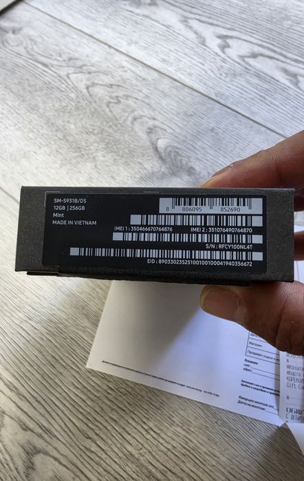 Samsung Galaxy S25 256gb Mint гаранция до 4.2027