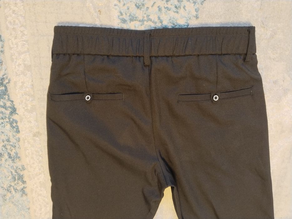 чёрные Штаны/Брюки с сшитыми стрелками