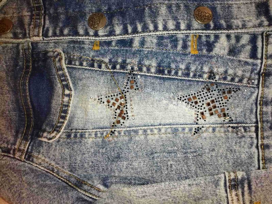 ЛОТ 15лв-леко ватирано яке+дънково яке+яке бомбър,за момиче н.92