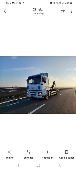 Abrollkipper man 26.430 an 2005stare foarte buna