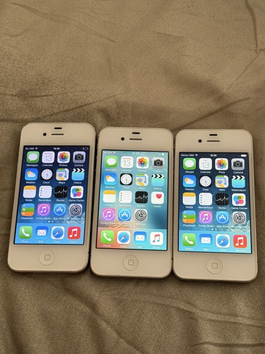 iPhone 4 si iPhone 4s Alb