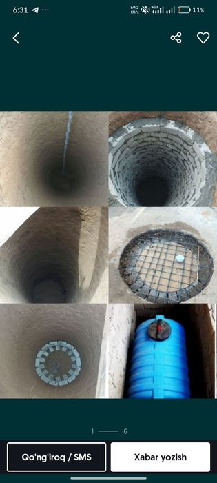 Urachi Ura Tiranshya Padvol Padkop qazish Santexnika xizmati