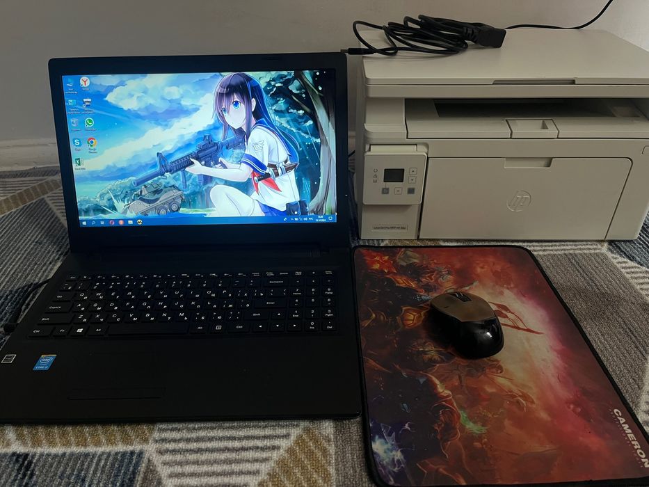 Ноутбук с принтером