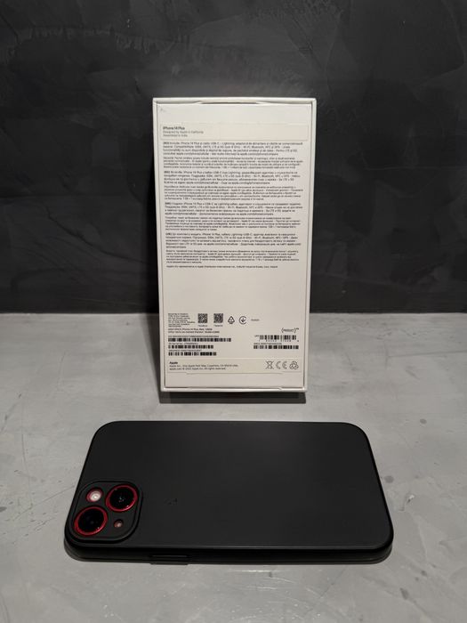 КАТО ЧИСТО НОВ Iphone 14 Plus Red + подарък